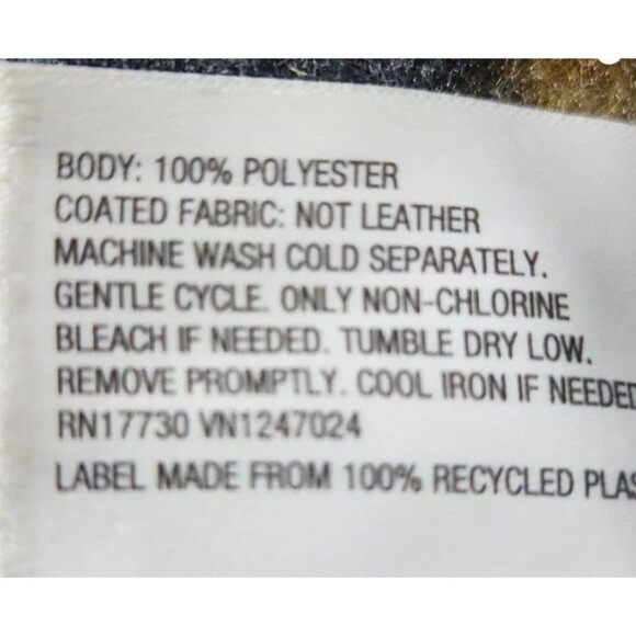 Ava & Viv Women 1X Rust Plaid Overcoat Long Jacket Pockets Faux Leather Trim - Picture 9 of 9